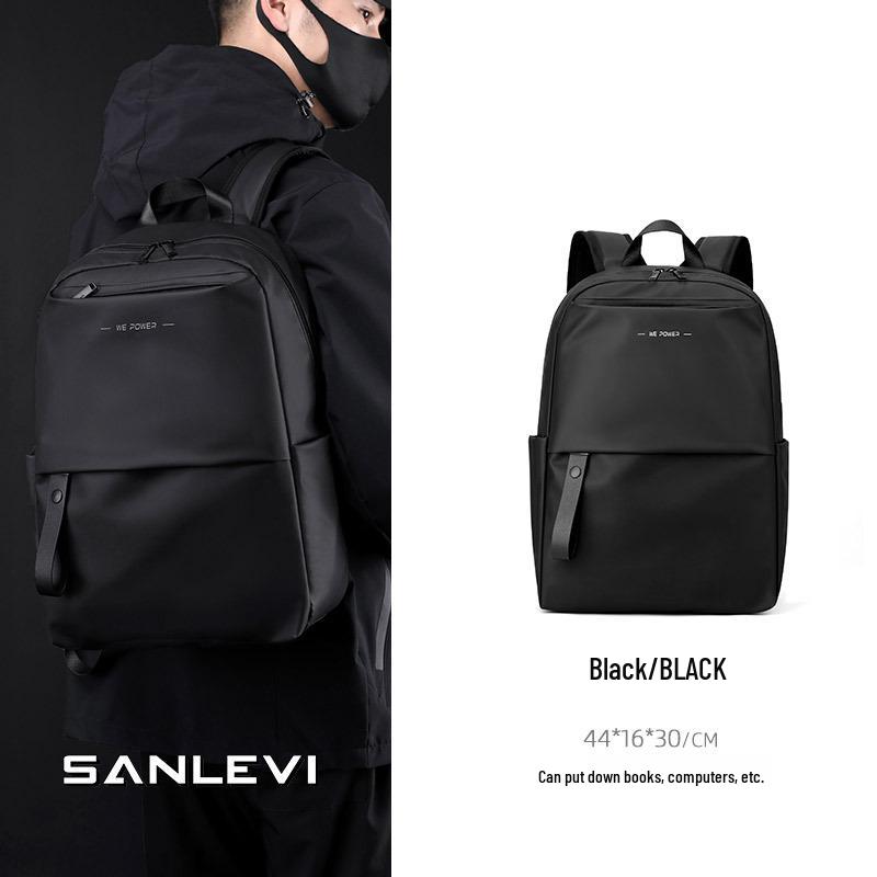 

Модный легкий мужской рюкзак 2025 года для студентов и путешественников чёрный