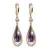 Stylish Water Drop Studs Earrings Party Jewelry Alloy Texture Great for Enhancing Elegances for Office or Party Setting