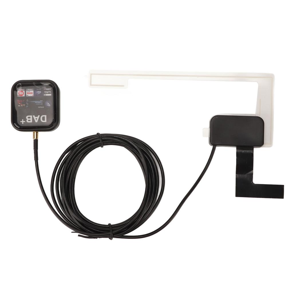 DAB DAB+ Radio Receiver USB Powered Portable Digital Radio Receiver Adapter with Antenna for Android