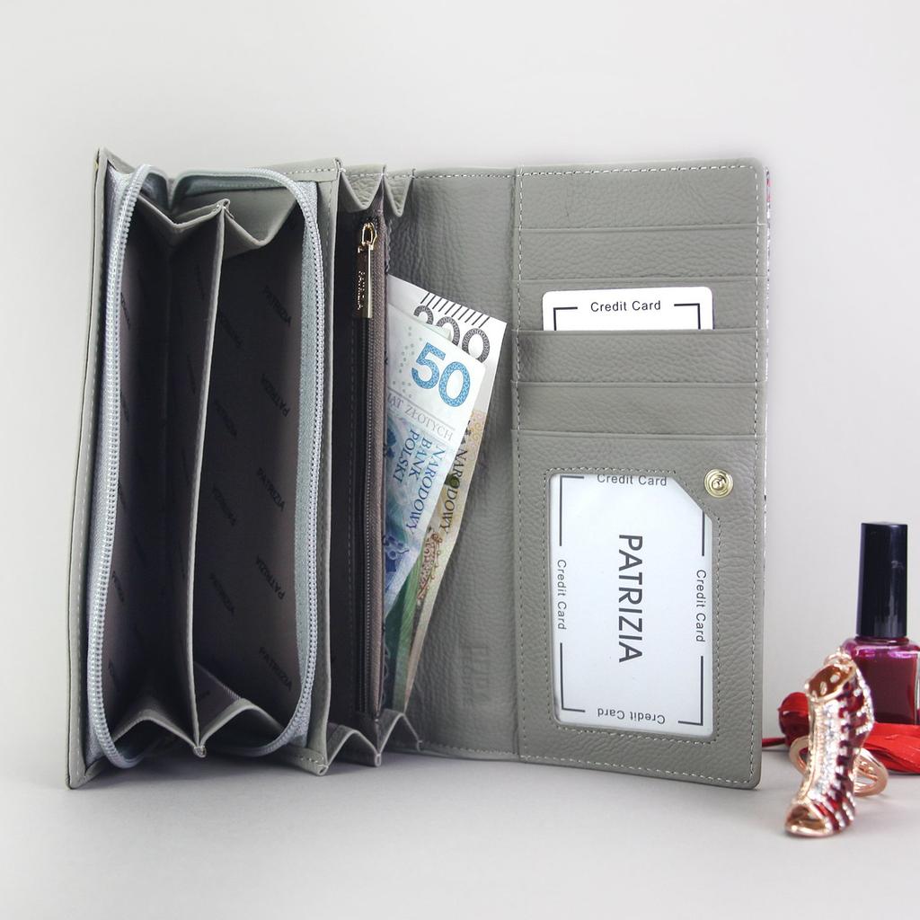 Leder Damen Portemonnaie PATRIZIA SNR-106 RFID