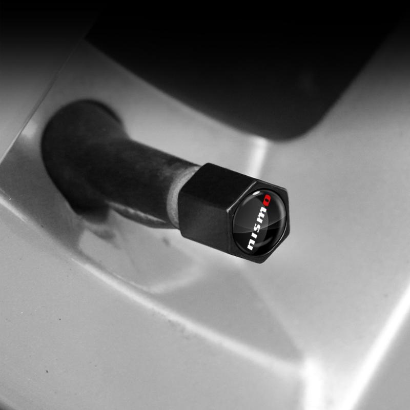 1 Satz Metall Nismo LOGO Auto Schlüsselanhänger Ringe Zubehör Reifenventilkappe Für Nissan Qashqai J11 J10 Juke X Trail T32 Tiida Teana Skyl