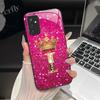 For Samsung M52 5G Case Galaxy M14 SM-M526B SM-M146B Phone Case ShockProof Fashion Initial Letter Hard Tempered Glass Back Cover