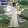 Luomeng Girls' New Chinese Style Hanfu Skirt Set