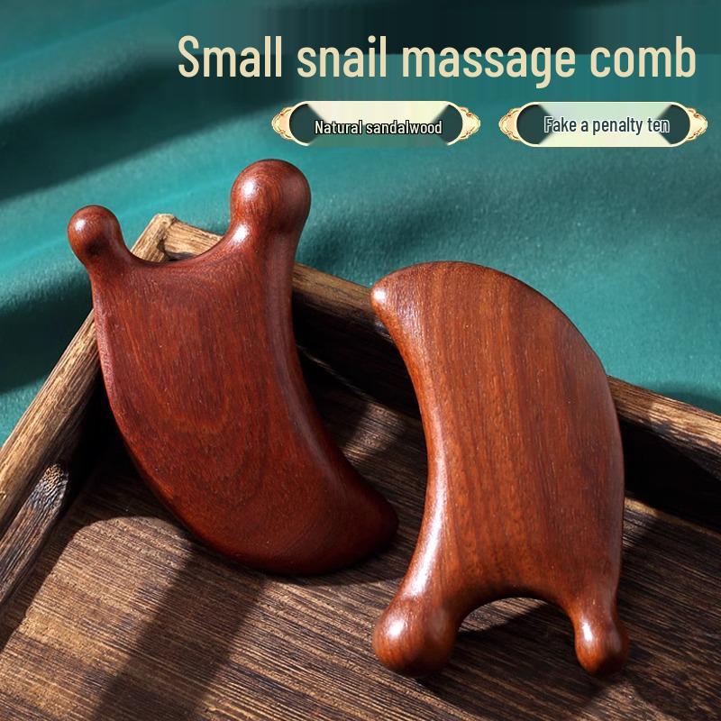 

Solid Wood Facial Gua Sha Massager Comb for Head and Foot Therapy