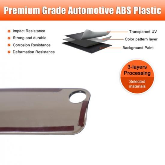 Rear High Brake Light Trim Strip Decor Cover For Toyota Prado FJ120 03-09