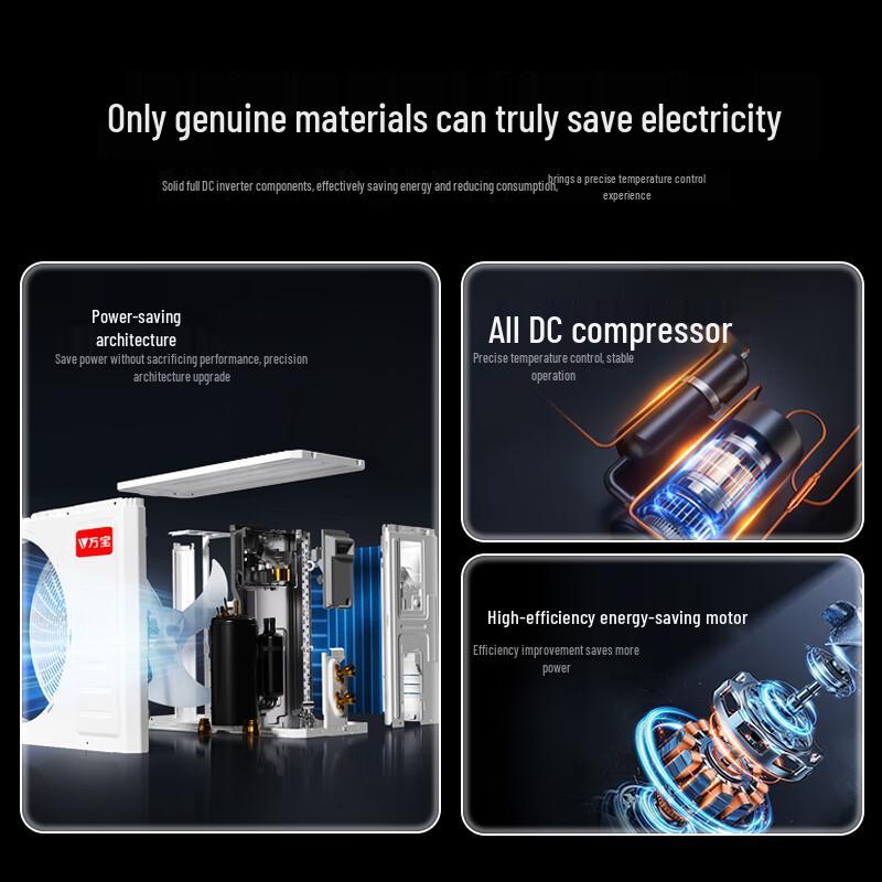 Wanbao JD Select 1-Ton Inverter Wall-Mounted Air Conditioner