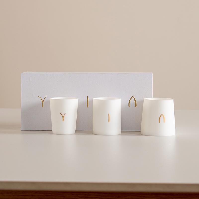 Набор из 3 кофейных/чайных чашек Lydia SearchPean и подарочный набор для дегустации вин Стоимость доставки для посылок Подарки для мужчин и женщин  200ml