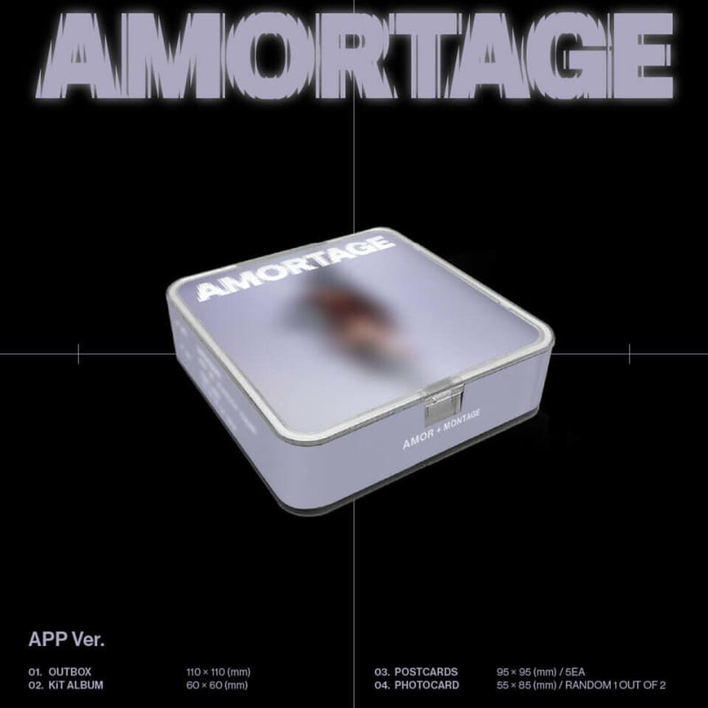 

JISOO - JISOO Mini Album [AMORTAGE] [APP Ver.]