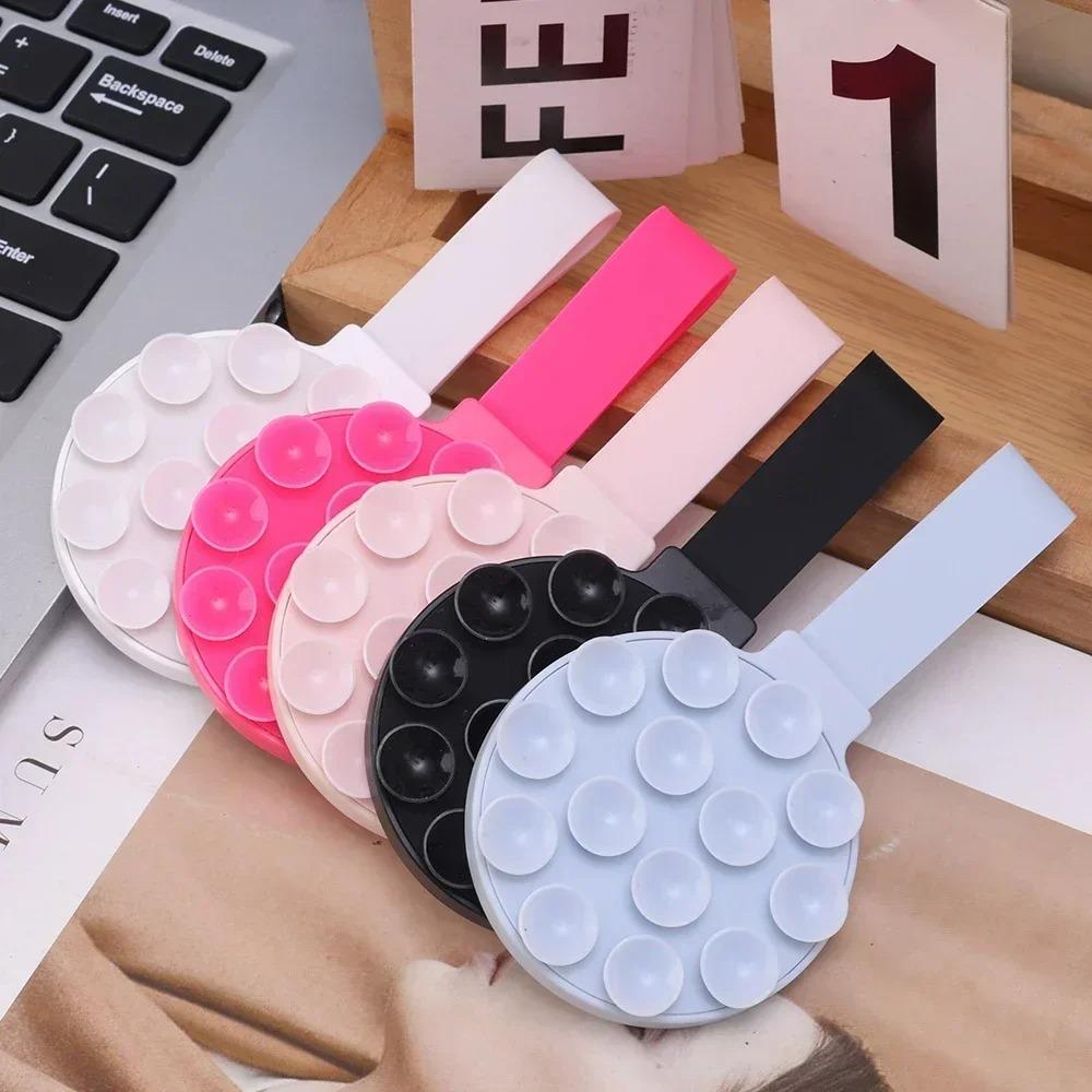 Multifunctional Magnetic Universal Holder Multicolored Suitable For Magsafe iPhone With Silicone Suction Holder Mount Mirror