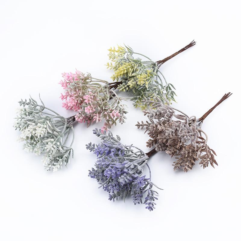 2/5 Stück Künstliche Pflanzen Günstige Lieferung Gefälschte Pflanzen Hochzeitsfeier Dekoration Brautstrauß Festival Dekorative Blumen Kranz DIY