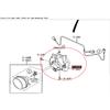 Car accessories GR1V-51-684 front bumper fog lamp cover bracket for Mazda 6 sport hatchback 2004-2008 GG