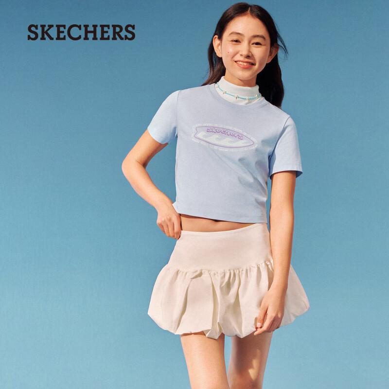 

Женская охлаждающая вязаная футболка Skechers с защитой от солнца L