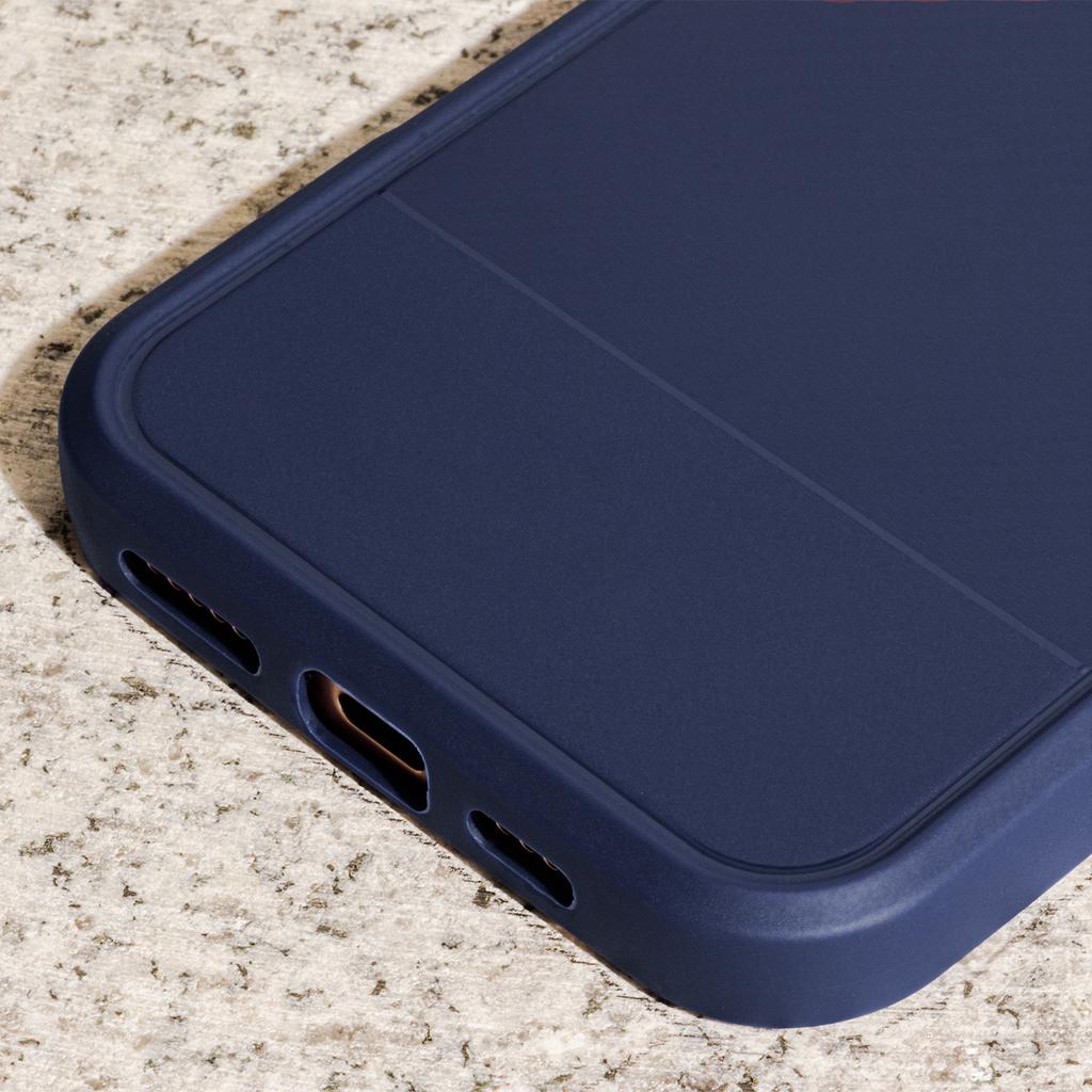 Simple Carbon Case For Iphone 17 Air 6.6" Blue