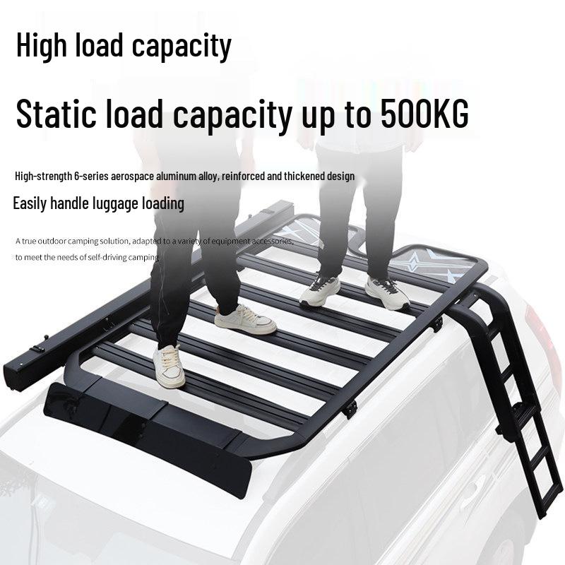 Chery ICAR V23 Roof Guard Kit: Modified Iron & Plastic Spoilers.