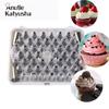 Dessert Decorators 52Pcs/set Pastry Icing Piping Nozzles Tips Cake Decorating Flower Baking Tools