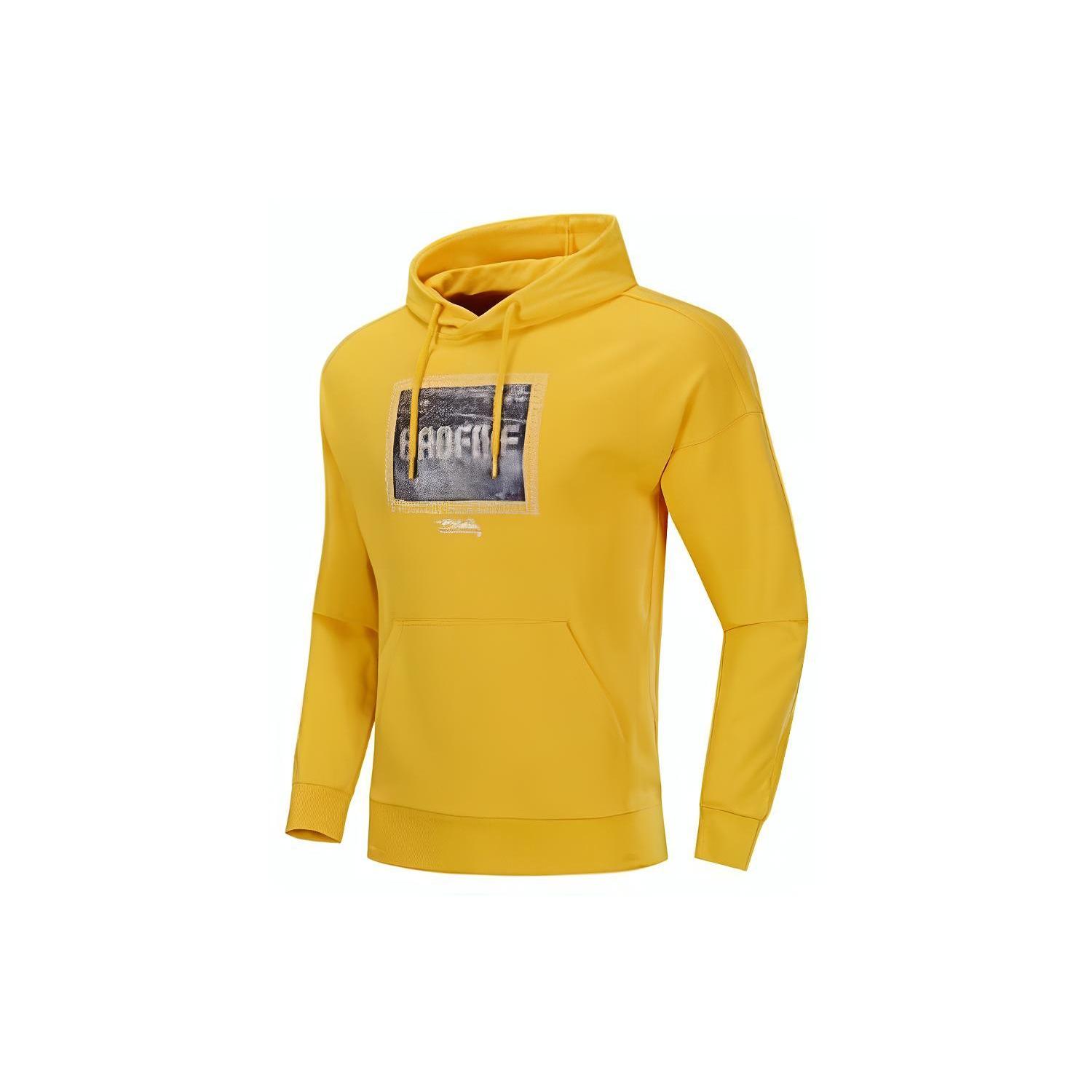 Li Ning Badfive Sweatshirt Men s Yellow AWDP359-1 XL