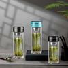 Double-Wall Borosilicate Glass Tea Tumbler with Infuser