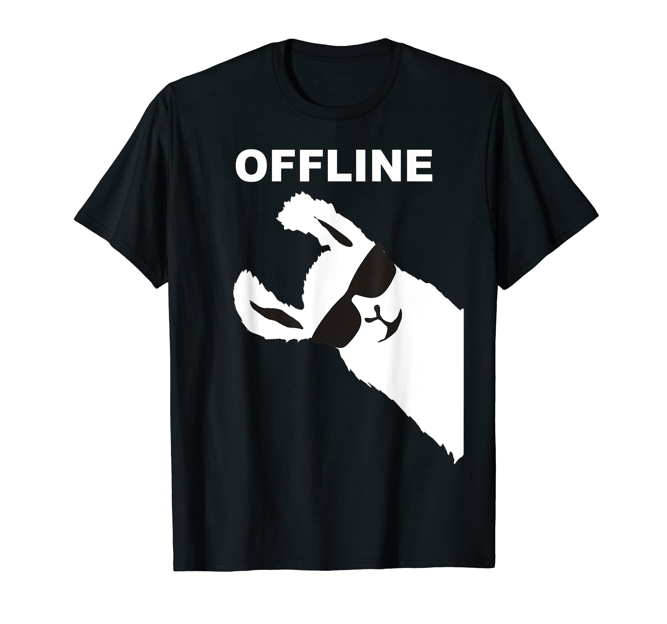 

OFFLINE LAMA ALPAKA Gaming Gamer T-shirt
