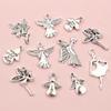 20pcs Angel Charms Pendant Zinc Alloy Metal Small Elf Girl DIY Jewelry Making Accessories Findings for Necklace Bracelet
