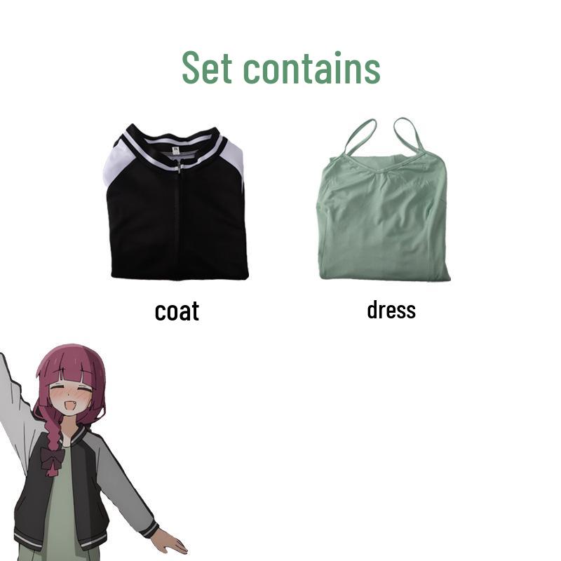Bocchi the Rock Hiroi Kikuri and Gotou Hitori Anime Cosplay Costume Dress