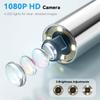 1080P HD Ear Camera 5-in-1 Smart Detector with Screen Ear Scoop Set 6 Replacement Ear Scoops 12 Replacement Check Heads Ear Tool
