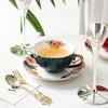 WOOCH Dream Light Luxury Ceramic Cup & Saucer Gift Set