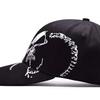 Side Skull Pattern Embroidery Baseball Caps Spring and Autumn Outdoor Adjustable Casual Hats Sunscreen Hat