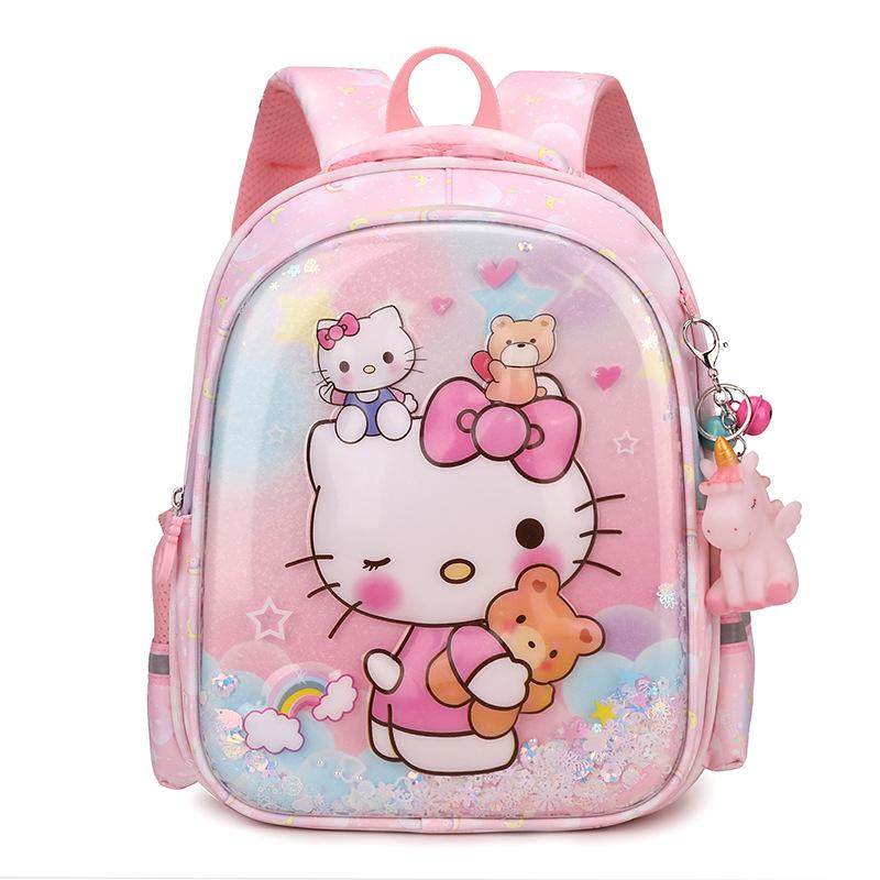 Children's Schoolbag Cute Kindergarten Schoolbag Girl Baby Burden Reduction Backpack First-class Primary School Schoolbag