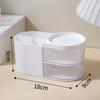 Desk Pen Holder with Drawers Desktop Organizer Multifunctional Storage Box for Stationery Cosmetics Sundries