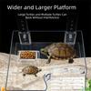 Plastik Schildkröten Sonnenplattform Höhe Verstellbar Schildkröten Kletterhang Reptilien Rampe Schildkröten Becken