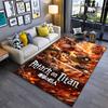 Attack On Titan Anime Print Carpet Home Decor Living Room Rug Suitable for Use As an Anti-slip for Living Room Bedroom Sofas