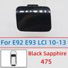 For BMW 3 E92 E93 LCI 2006-2013 M SPORT Car Rear Bumper Tow Hook Eye Cover Cap 51127893147 51127161497 51127256109