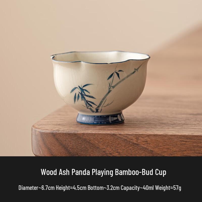 Zhi Nian Hua Ceramic Daisy Bud Tea Cup