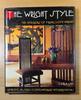[USED] Foreign book "THE WRIGHT STYLE" Frank Lloyd Wright's interior