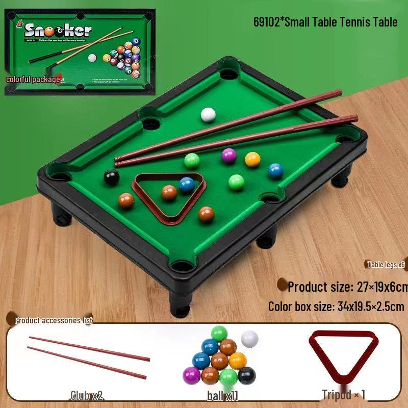 Realistic Mini Billiard & Soccer Table - Interactive Parent-Child Indoor Toy