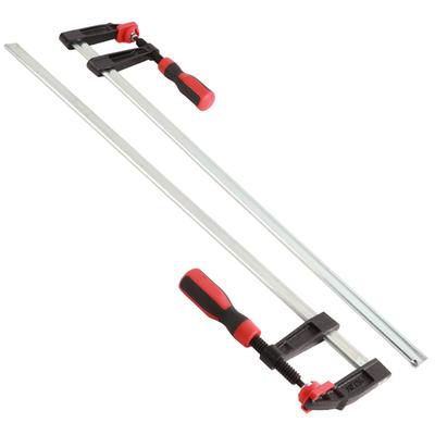 2 szt. Wytrzymałe ściski F Stolarskie Klipsy Szynowe Szybki Suwak Zestaw Narzędzi Ręcznych DIY 80*600mm