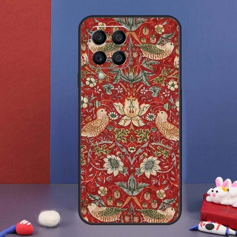 

Чехол William Morris Strawberry Thief Для Samsung Galaxy M32 M52 M12 M16 M14 M54 M13 M33 M53 M56 M36 M31 M11 M35 M55 M15 M06 Samsung M06