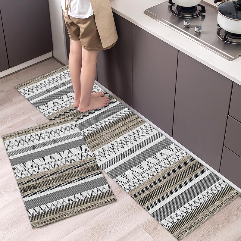 

Коврик для кухни в богемном этническом стиле, прикроватный коврик, длинный ковер, коврик для ног у входной двери 40 * 120Cm