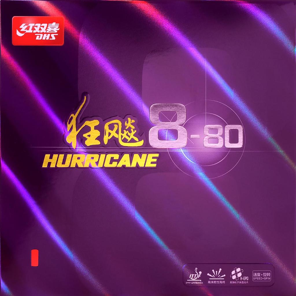 Nittaku Kyohyo 8-80 Guma na stolní tenis, Černá, Extra silná, NR-8788