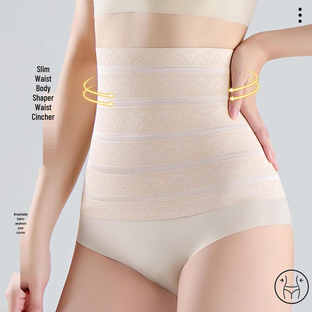 Damen-Grenzüberschreitender Bauchgurt: Taillenkorsett ohne Schnallen & Schlankmachender Postpartum Body Shaper