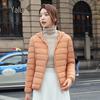 Yalu Women's Lightweight Hooded Short Down Jacket