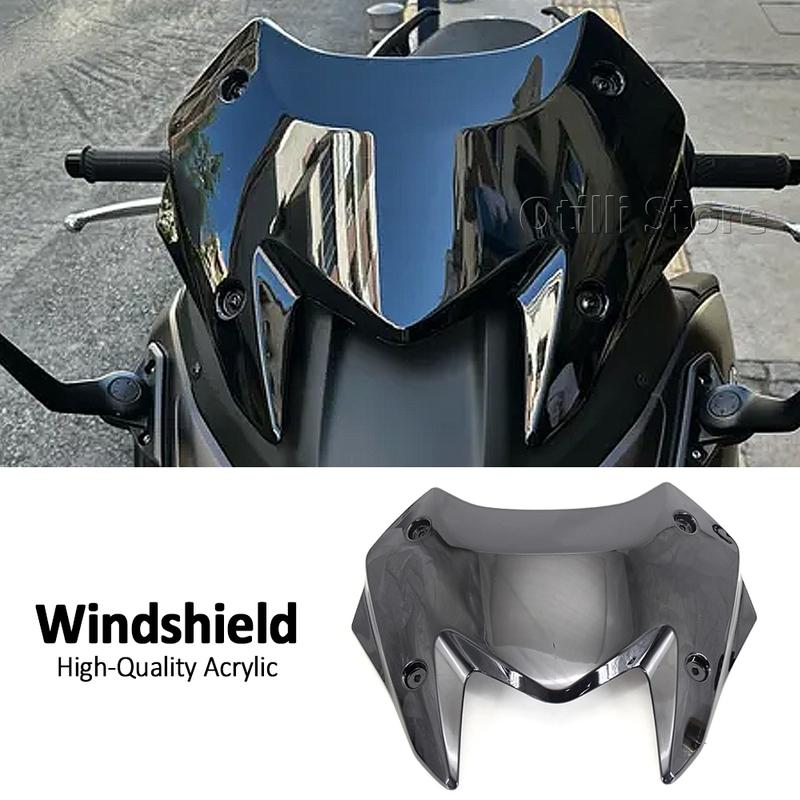 For YAMAHA T-MAX560 TECH MAX 2022 2023 2024 Windshield Flyscreen TMAX560 TMAX T-MAX 560 Motorcycle Windscreen Guard