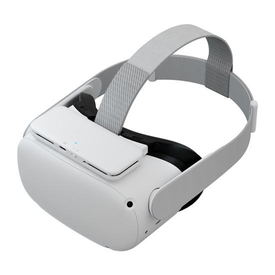 

VR Cooling Fan Multi-speed Adjustable Comfortable Heat Dissipation Soft VR Headset Air Circulation Radiator Facial Cover for Oculus Quest 2