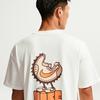 Nike Sportswear T Shirts Men's Sail White Crew Neck Moderate Straight 