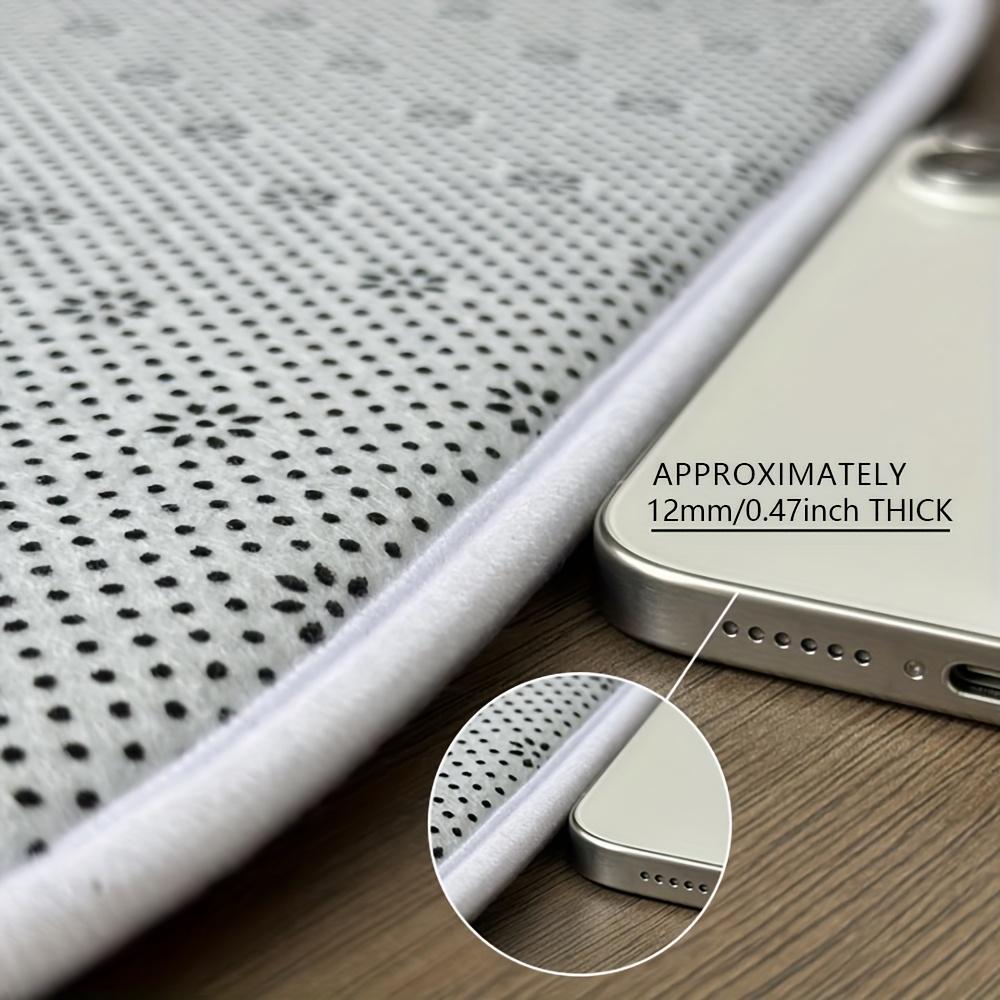 1 sztuka Wodoodporna, antypoślizgowa, grubo amortyzująca mata kuchenna z nadrukiem wielkanocnym, wytrzymała, komfortowa mata do stania do kuchni, łazienki