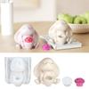 Heat Resistant Easter Bunny Silicone Mold Non-Stick Bunny Candle Mold 3D Rabbit Mold  Craft Making