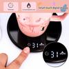 Thermostatic Heating Coaster 18W Electric Heated Drink Warmer Digital Touch Coffee Cup Heater With Timing Button
