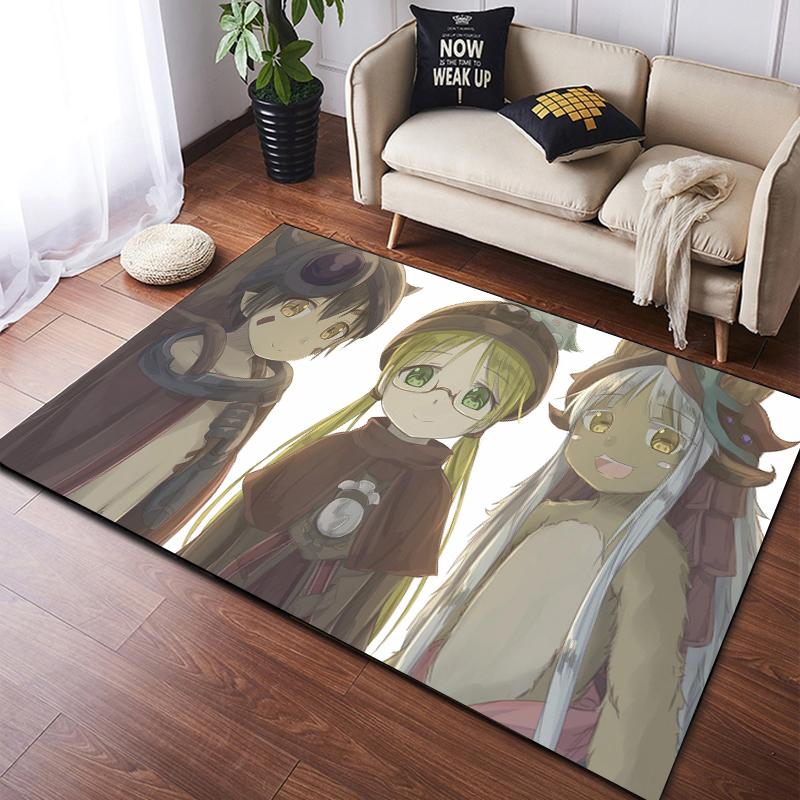 Anime Made In Abyss Carpet Kitchen MatEntrance Doormat Bedroom Floor Decoration Living Room Carpet Bathroom Anti-slip Rugs