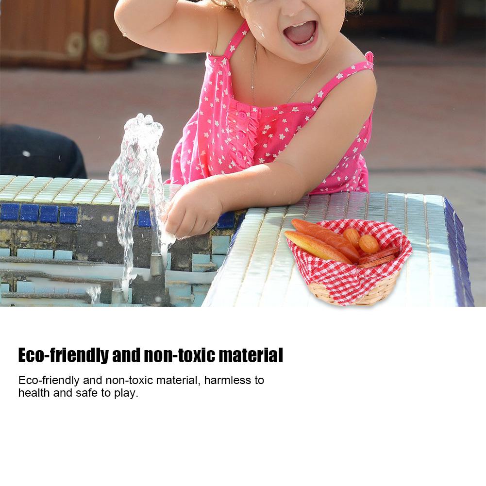 1:Miniatury 12 Doll House Food Košík na chléb Dětská zábavná hračka Dárková dekorace