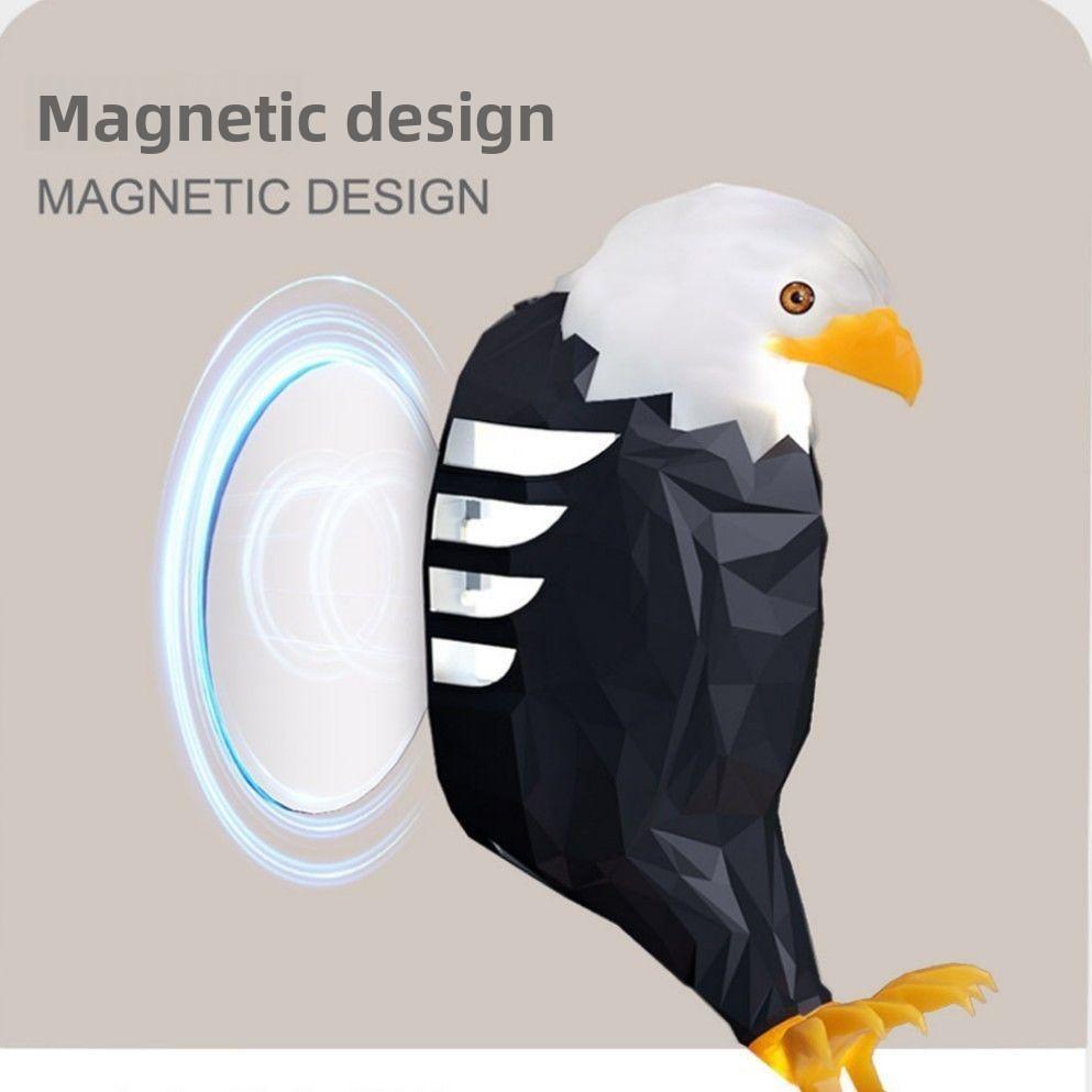 Bald Eagle Wall Lamp Led Light With Magnetic For Home Decor Party Lighting Gift